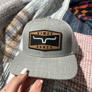 Kimes Ranch White and Red Trucker Hat